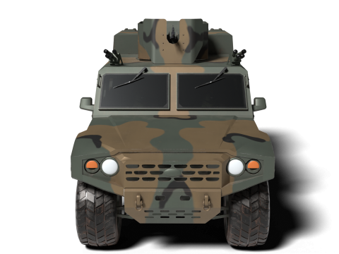 Reconnaissance vehicle K-153 3D 모델