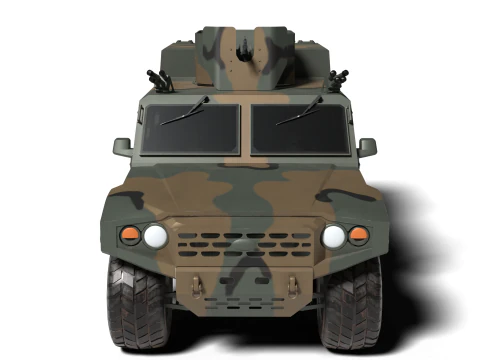 Reconnaissance vehicle K-153 3D Model