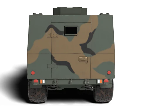 Reconnaissance vehicle K-153 3D Model
