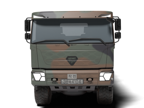 Korea Military Truck K-511 3D मॉडल