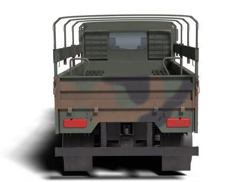 Korea Military Truck K-511 3D मॉडल