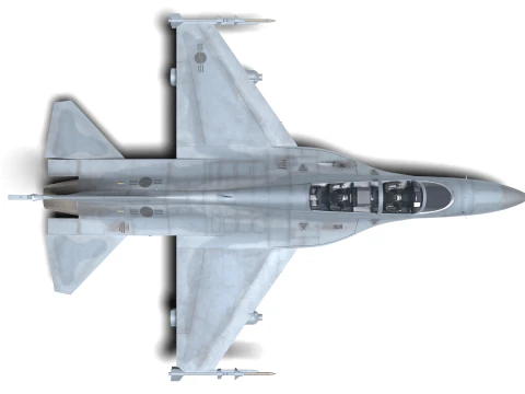 Supersonic Fighter FA-50 3D Model