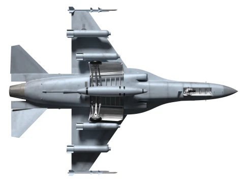 Supersonic Fighter FA-50 3D Model
