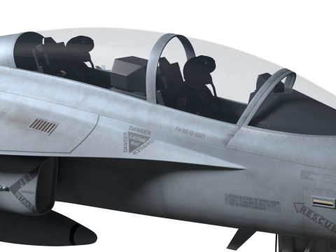 Supersonic Fighter FA-50 Modèle 3D