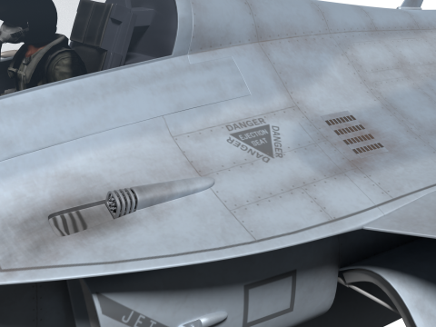 Supersonic Fighter FA-50 Modèle 3D