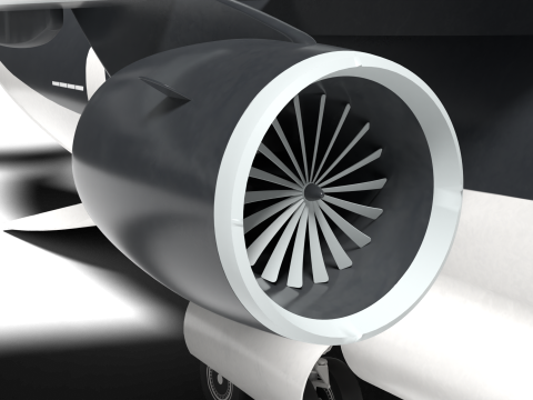 Korea Transport Airplane MC-X 3Dモデル