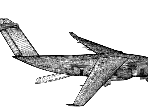 Korea Transport Airplane MC-X 3Dモデル