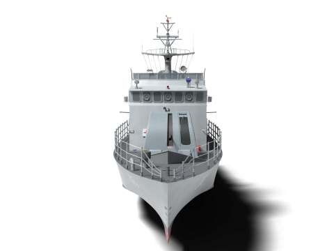 Korea Patrol Craft Fast Chamsoori-class 3D Model