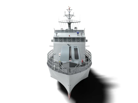 Korea Patrol Craft Fast Chamsoori-class 3D Model