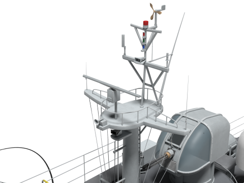 Korea Patrol Craft Fast Chamsoori-class 3D Model
