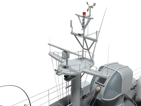 Korea Patrol Craft Fast Chamsoori-class 3D Model