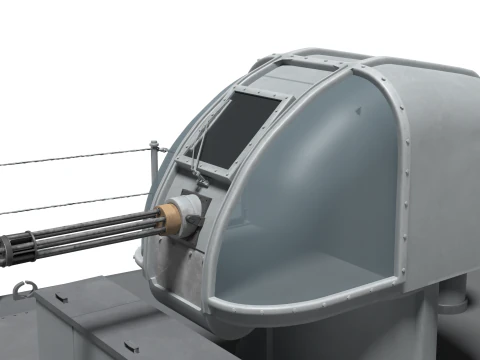 Korea Patrol Craft Fast Chamsoori-class 3D Model