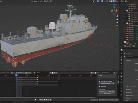 Korea Patrol Craft Fast Chamsoori-class 3D Model