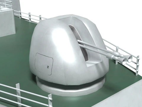 Coast Guard Ship Sambong 3D Model