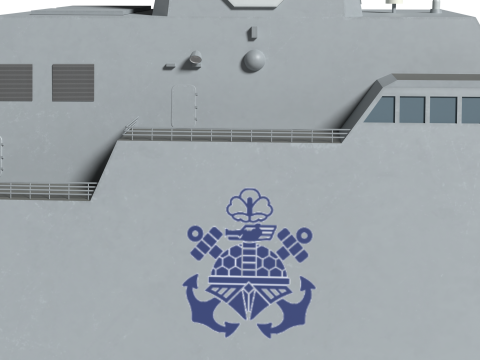 Korea Destroyer KDDX Modelo 3D