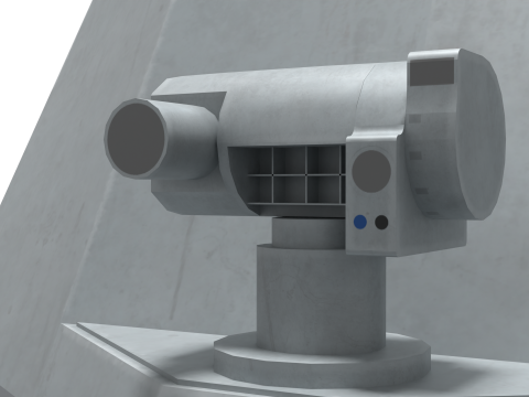 Korea Destroyer KDDX-S 3D Model