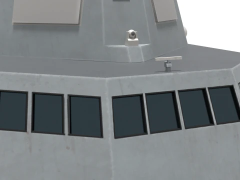 Korea Destroyer KDDX-S 3D Model