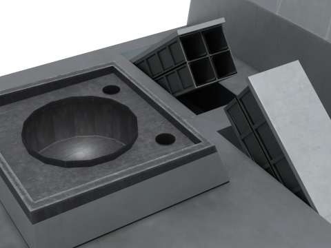 Korea Destroyer KDDX-S 3D Model