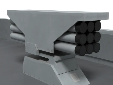 Korea Destroyer KDDX-S 3D Model