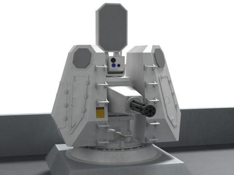 Korea Destroyer KDDX-S 3D Model