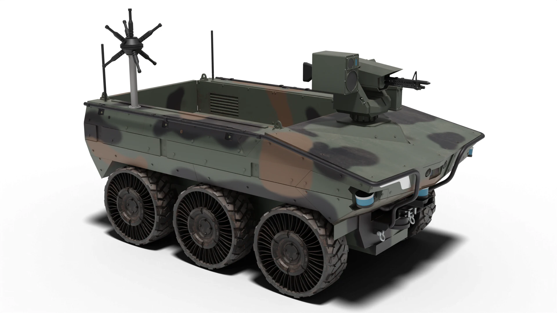 Korea Unmanned Vehicle Arion-SMET 3D Model .c4d .max .obj .3ds .fbx .stl .blend 