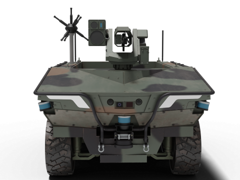 Korea Unmanned Vehicle Arion-SMET Model 3D