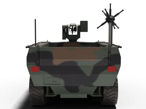 Korea Unmanned Vehicle Arion-SMET 3D Model