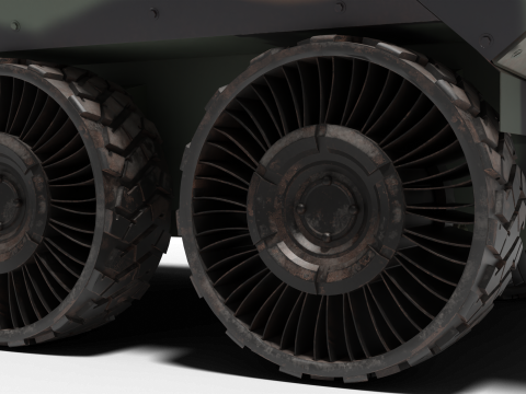 Korea Unmanned Vehicle Arion-SMET Model 3D