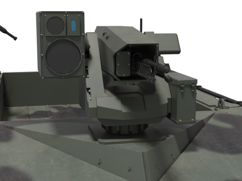 Korea Unmanned Vehicle Arion-SMET Model 3D