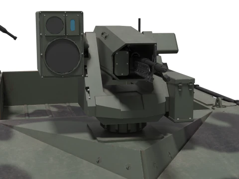 Korea Unmanned Vehicle Arion-SMET 3D Model