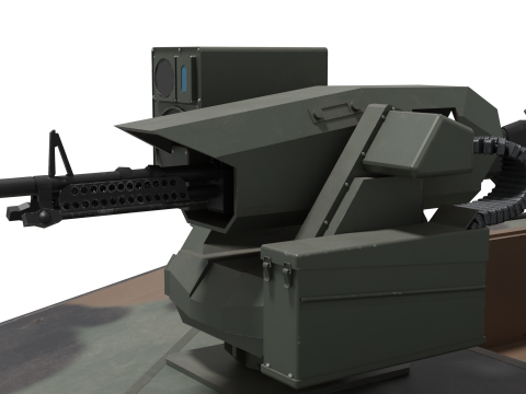 Korea Unmanned Vehicle Arion-SMET Model 3D