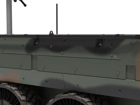 Korea Unmanned Vehicle Arion-SMET 3D Model