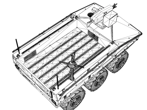 Korea Unmanned Vehicle Arion-SMET 3D Model