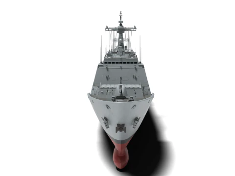 Korea Destroyer Daejoyeong 3D Model