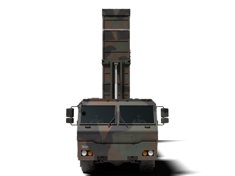 Korea Missile Launcher Hyunmu 3D मॉडल