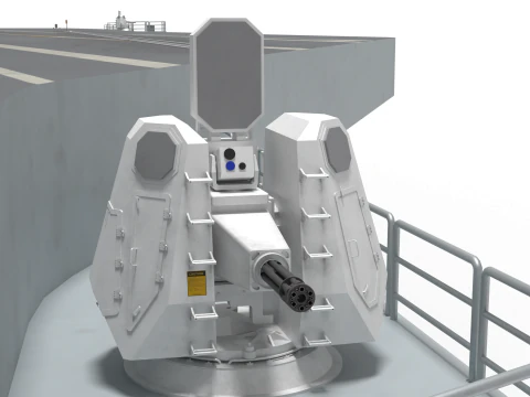 Korea Heavy aircraft carrier CVX 3D Model