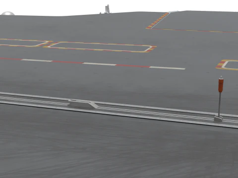 Korea Heavy aircraft carrier CVX 3D Model
