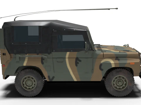Armored vehicle K-131 3D Model