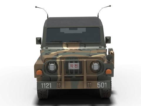 Armored vehicle K-131 3D-Modell