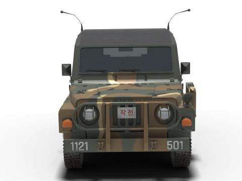 Armored vehicle K-131 3D Model