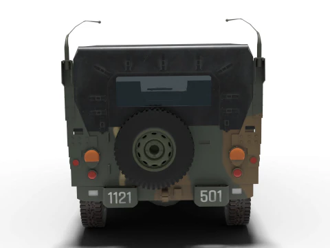 Armored vehicle K-131 3D Model