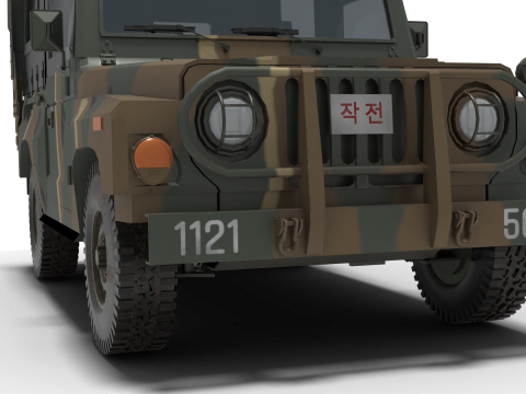 Armored vehicle K-131 3D-Modell