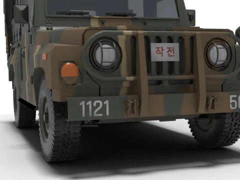 Armored vehicle K-131 3D Model
