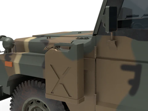 Armored vehicle K-131 3D Model