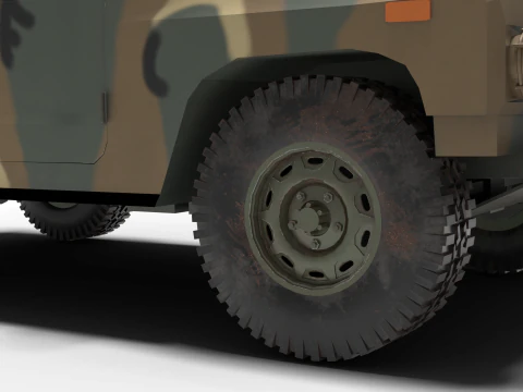 Armored vehicle K-131 3D Model