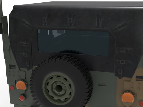 Armored vehicle K-131 3D Model