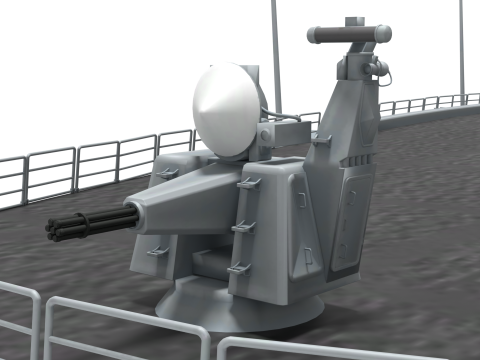 Amphibious assault ship Dokdo 3D Model