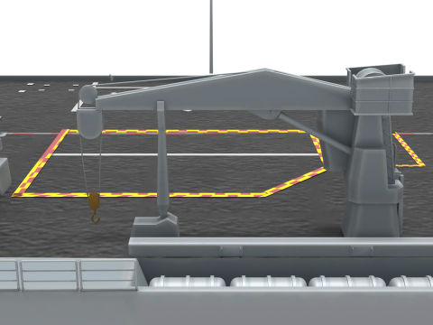 Amphibious assault ship Dokdo 3D Model