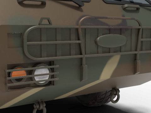 Anti-aircraft system C-RAM 3D Model