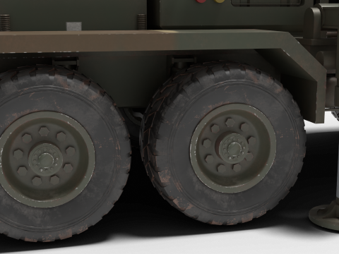 Anti-aircraft system C-RAM 3D Model